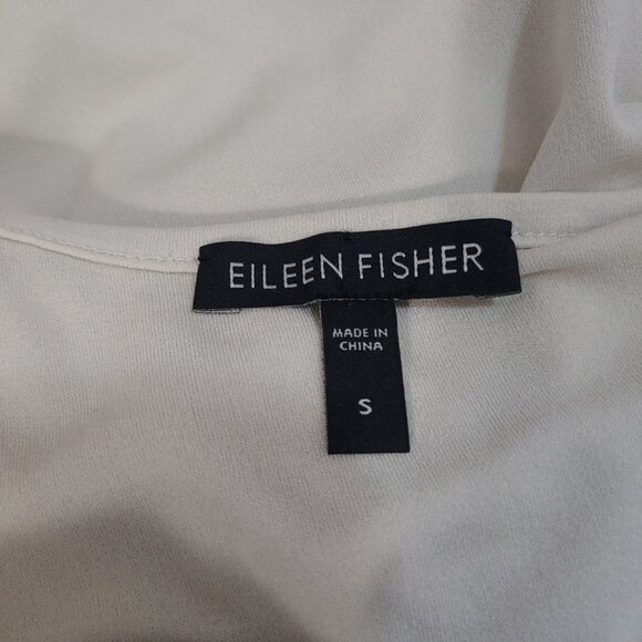 EILEEN FISHER STRETCH SILK SHELL JERSEY TANK TOP SMALL - Picture 5 of 6